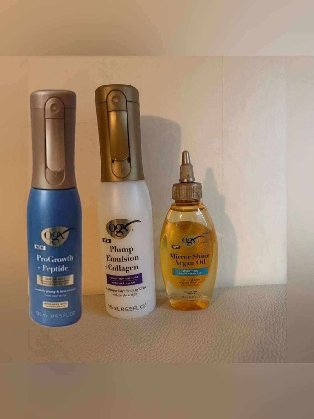 OGX Hair Care Trio- new